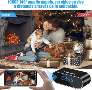 Cámara Espía WiFi 1080P Mini