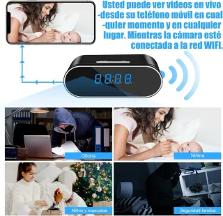 Cámara Espía WiFi 1080P Mini