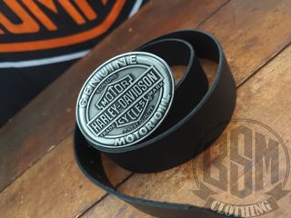 Cintura fibbia Harley Davidson Genuine Motor Oil