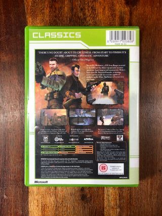 Return to castle Wolfenstein tides of war xbox