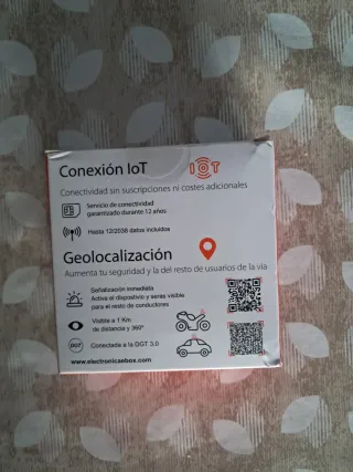 Baliza V16 certificada por la DGT y geolocalizada