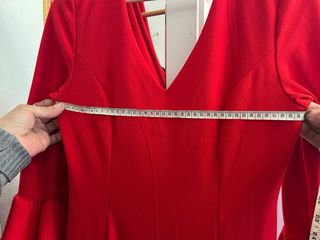 Traje Flamenca Rojo Volante Alto