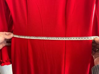 Traje Flamenca Rojo Volante Alto