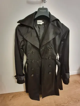 Trench donna nero