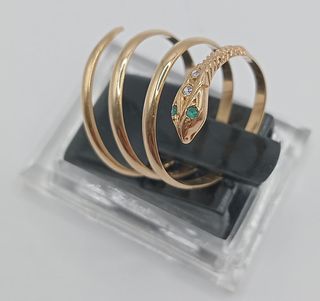 Anillo Serpiente de oro 18k, 2,77gr, Ref. O-396.