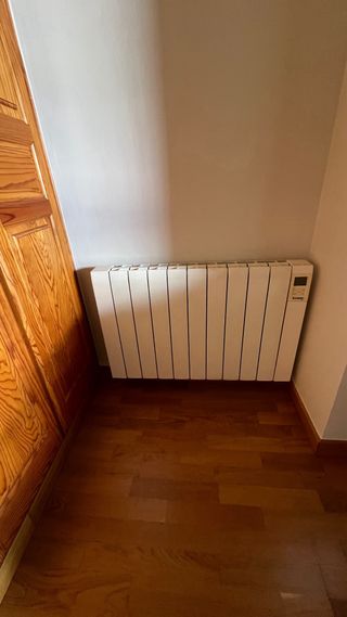 Radiador bajo consumo blanco