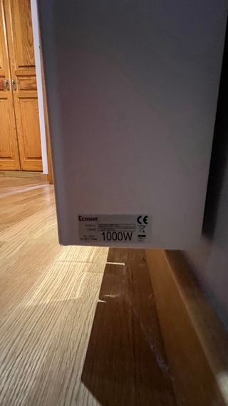 Radiador bajo consumo blanco