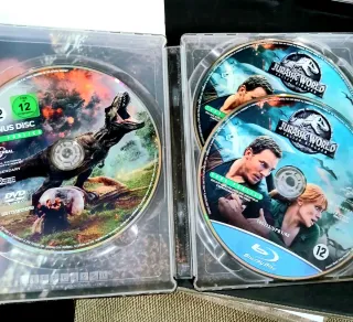 Pack 2 Steelbook Jurassic World y Jurassic World 2