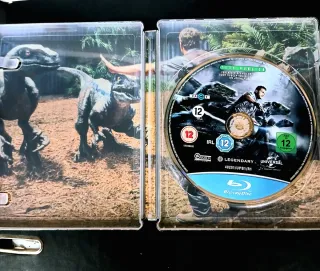 Pack 2 Steelbook Jurassic World y Jurassic World 2