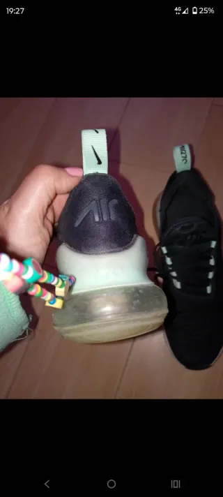 Scarpe da ginnastica Nike donna nere e verdi