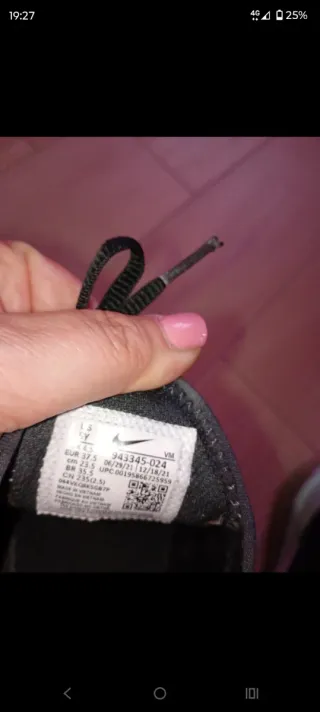 Scarpe da ginnastica Nike donna nere e verdi
