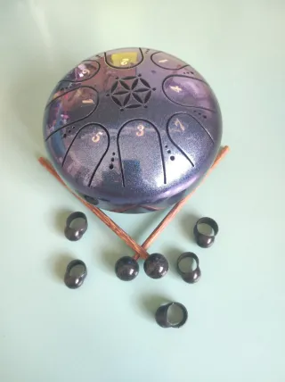 Tambor de Lengua de Acero / Steel Tongue Drum