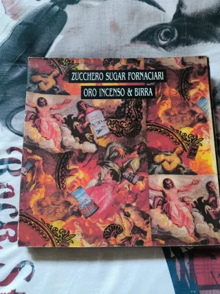 Vinilo Zucchero Sugar Fornaciari Oro Incenso & Bir