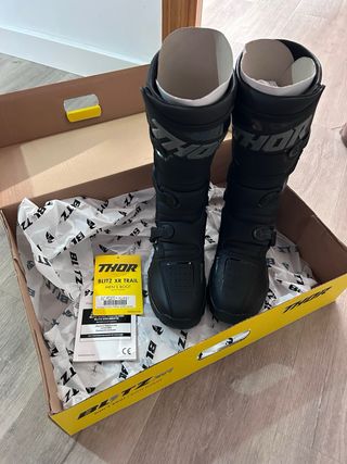 Botas Thor Blitz XR Trail Hombre Negras