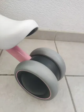 Bici bebé rosa BAMMAX 4 ruedas