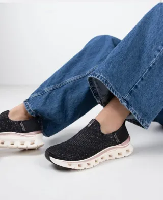 Zapatillas Skechers Slip-ins Mujer Negras