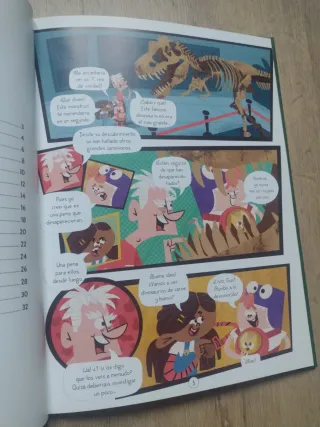 Libro Alucina con los dinosaurios.