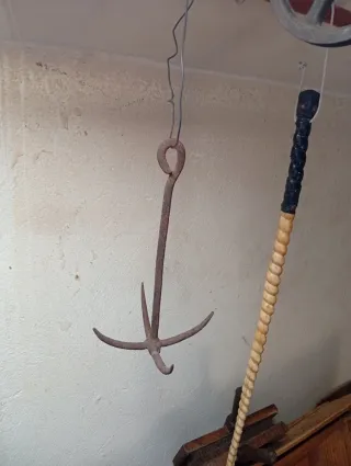 Rebañadera de forja antigua