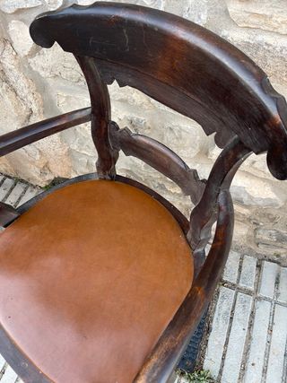 2 Sillones Madera Antiguos