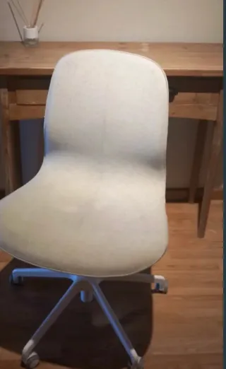 Silla de escritorio Ikea beige
