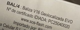 Baliza V16 Geolocalizada EVO Innova