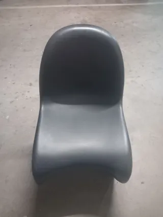 Silla Vitra Negra Diseño Moderno