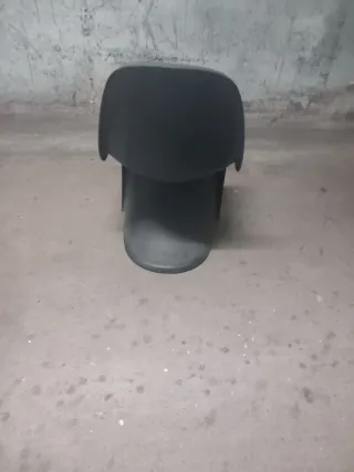 Silla Vitra Negra Diseño Moderno