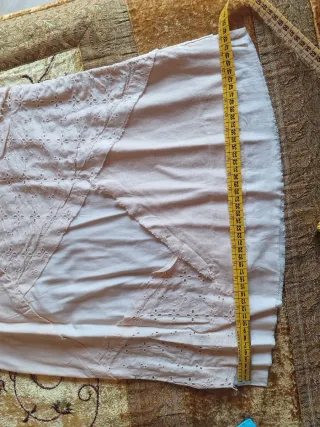 Gonna cotone peach S