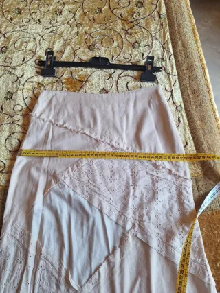 Gonna cotone peach S