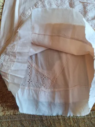 Gonna cotone peach S