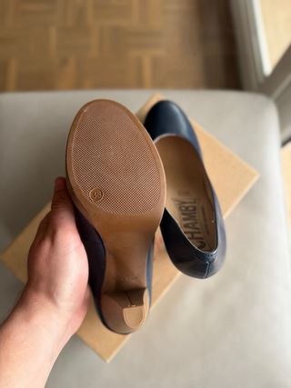 Zapatos de tacón Chamby azul
