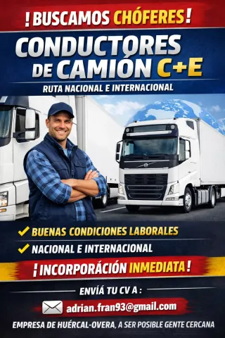 Se Buscan Chóferes