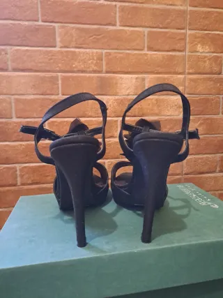 Sandalias de fiesta negras