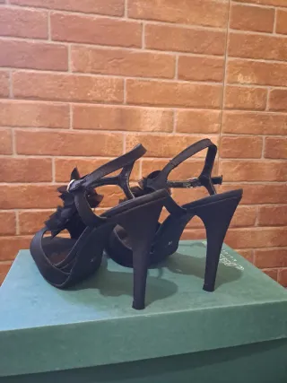 Sandalias de fiesta negras