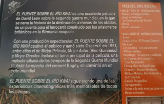 El puente sobre el río Kwai edición coleccionista