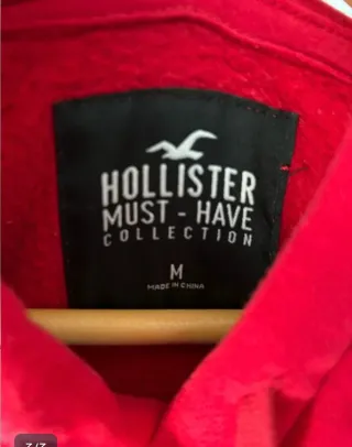 Sudadera Hollister Roja