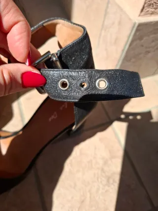 Sandali donna neri con tacco