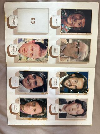 Álbum Cromos "Gente de la Tele" (1981)