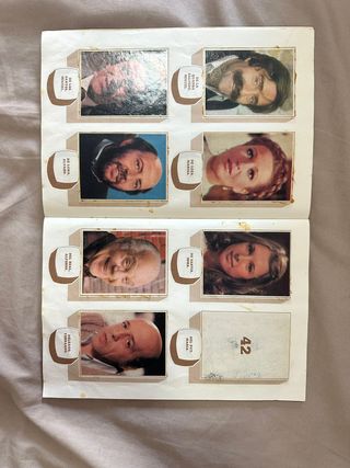 Álbum Cromos "Gente de la Tele" (1981)