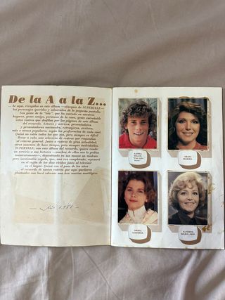 Álbum Cromos "Gente de la Tele" (1981)