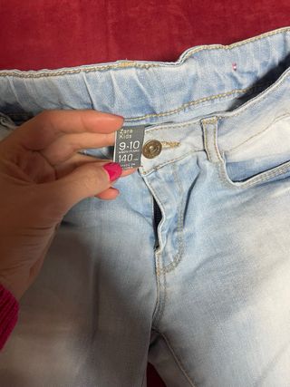 2 paia Jeans Zara Kids taglia 9/10 anni