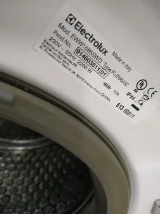 Lavadora Electrolux Dualcare 7kg