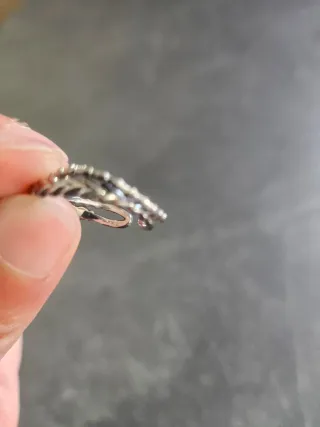 Anello Marlu Argento Regolabile