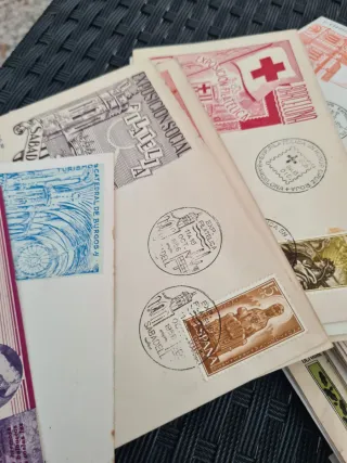 Collezione di buste postali antiche da collezione