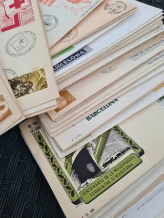 Collezione di buste postali antiche da collezione