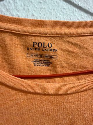 Camiseta Polo Ralph Lauren Naranja