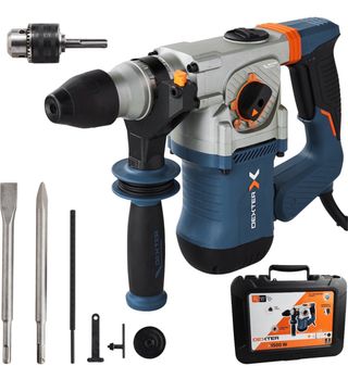 Martillo percutor Dexter 1500W + Accesorios