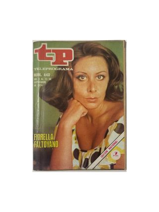 TP Teleprograma 5 revistas televisión (1974)