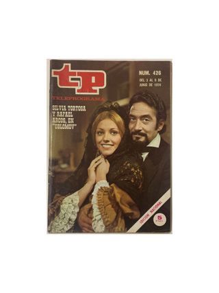 TP Teleprograma 5 revistas televisión (1974)