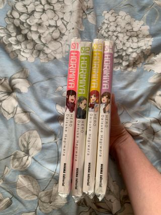 Horimiya 1 al 4 Nuevos